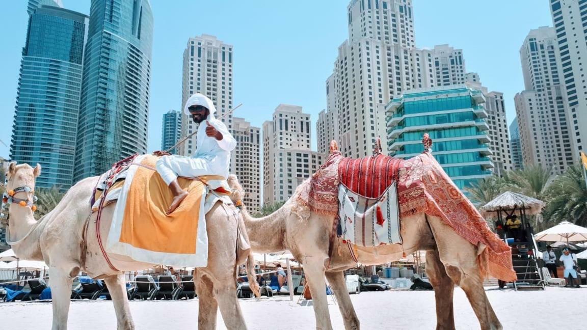 דובאי Two Minutes To The Sea Holiday Homes Jbr &Marina Bahar 6 מראה חיצוני תמונה