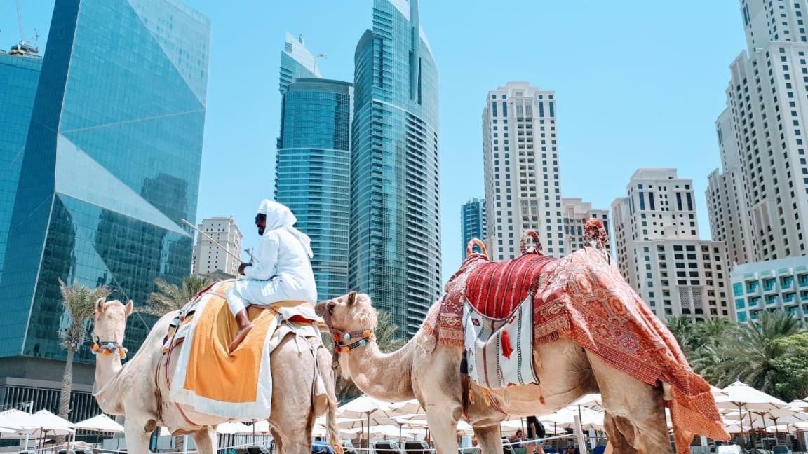 דובאי Two Minutes To The Sea Holiday Homes Jbr &Marina Bahar 6 מראה חיצוני תמונה
